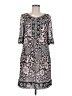 Calypso St. Barth 100% Viscose Paisley Gray Casual Dress Size Med (1) - photo 1