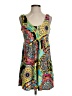 J Valdi Paisley Green Casual Dress Size S - photo 1