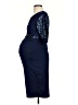 Isabella Oliver Blue Cocktail Dress Size 4 Maternity (1) - photo 5