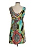 J Valdi Paisley Green Casual Dress Size S - photo 2