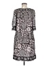 Calypso St. Barth 100% Viscose Paisley Gray Casual Dress Size Med (1) - photo 2
