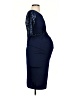 Isabella Oliver Blue Cocktail Dress Size 4 Maternity (1) - photo 4