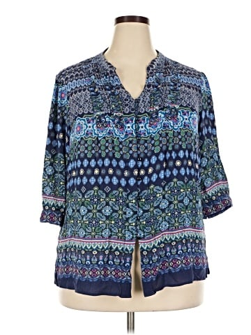 DressBarn 3/4 Sleeve Blouse (view 1)