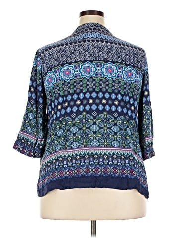 DressBarn 3/4 Sleeve Blouse (view 2)