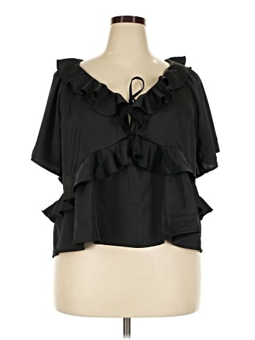 Old Navy Short Sleeve Blouse (view 1)
