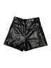 Zara Metallic Black Shorts Size S - photo 2