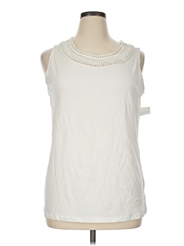 Jones New York Signature Sleeveless Blouse (view 1)