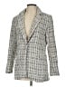 Rachel Zoe TJX 100% Polyester Tweed Gray Blazer Size 2 - photo 1