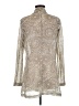 Compagnie Internationale Express 100% Polyester Tan Cocktail Dress Size M - photo 2