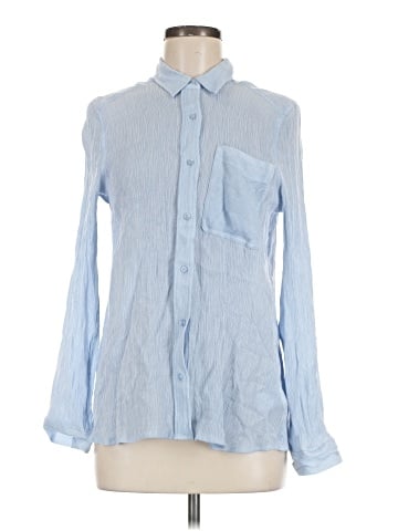 Express Long Sleeve Button-Down Shirt (view 1)