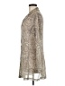 Compagnie Internationale Express 100% Polyester Tan Cocktail Dress Size M - photo 5