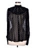 Zimmermann 100% Nylon Polka Dots Black Long Sleeve Blouse Size 4 (0) - photo 1