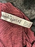Kyodan Solid Burgundy Sweatpants Size 5 - 6 - photo 3