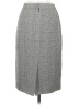 Talbots Plaid Gray Formal Skirt Size 4 - photo 2