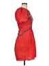 BCBGMAXAZRIA Argyle Red Cocktail Dress Size 6 - photo 4