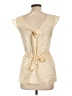 Marc by Marc Jacobs 100% Silk Ivory Sleeveless Silk Top Size L - photo 2