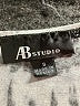AB Studio Graphic Gray Casual Dress Size S - photo 7