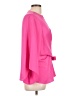 Jade 100% Polyester Pink 3/4 Sleeve Blouse Size L - photo 4