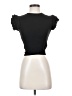 Zara Black Short Sleeve Turtleneck Size S - photo 1