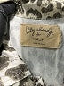 Lily Aldridge for Velvet 100% Cotton Animal Print Silver Jacket Size S - photo 6