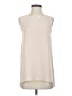 Vince. 100% Silk Ivory Sleeveless Silk Top Size S - photo 1