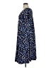 Roaman's Print Blue Casual Dress Size 14 (M) - photo 5