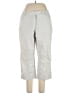 Lands' End 100% Cotton Solid Gray Casual Pants Size 14 (petite) - photo 1