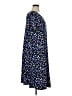Roaman's Print Blue Casual Dress Size 14 (M) - photo 4