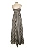 Cupshe 100% Polyester Stripes Black Casual Dress Size XS - photo 2
