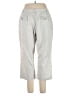 Lands' End 100% Cotton Solid Gray Casual Pants Size 14 (petite) - photo 2