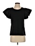 Sundays Black Short Sleeve Top Size Sm (1) - photo 1