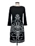 Forever Graphic Black Cocktail Dress Size P (petite) - photo 2