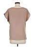 Gilli 100% Polyester Tan Short Sleeve Top Size M - photo 2