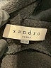 Sandro Solid Black Casual Dress Size Sm (1) - photo 4