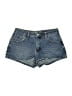 Cali1850 Blue Denim Shorts Size 5 - photo 1