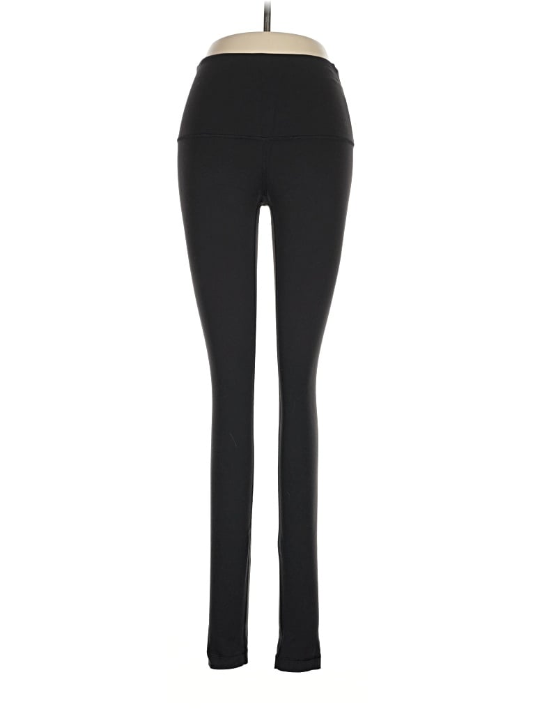 Pre-owned Lululemon Athletica Yoga Pants In Black