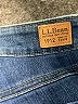 L.L.Bean Stripes Blue Jeans Size 4r - photo 7