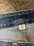 L.L.Bean Stripes Blue Jeans Size 4r - photo 8