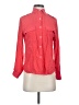 Assorted Brands 100% Silk Red Long Sleeve Silk Top Size 9 - 10 - photo 1