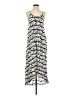 En Creme Graphic Silver Casual Dress Size S - photo 1