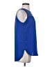 Pleione 100% Polyester Blue Sleeveless Blouse Size S - photo 4