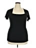 Torrid Black Short Sleeve T-Shirt Size 2X Plus (2) - photo 1