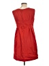 Lida Baday 100% Polyester Solid Red Cocktail Dress Size 12 - photo 2