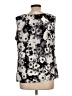 Ellen Tracy Silver Sleeveless Blouse Size L - photo 2