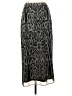 Christopher & Banks 100% Polyester Animal Print Silver Casual Skirt Size 4 - photo 1