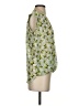 CAbi 100% Polyester Green Sleeveless Blouse Size XS - photo 4