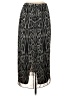 Christopher & Banks 100% Polyester Animal Print Silver Casual Skirt Size 4 - photo 2