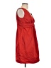 Lida Baday 100% Polyester Solid Red Cocktail Dress Size 12 - photo 4