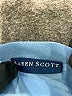 Karen Scott 100% Polyester Solid Blue Formal Skirt Size 12 - photo 5