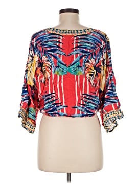 Flying Tomato 3/4 Sleeve Blouse (view 2)